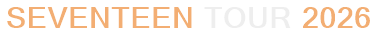 SEVENTEEN Tour 2026
